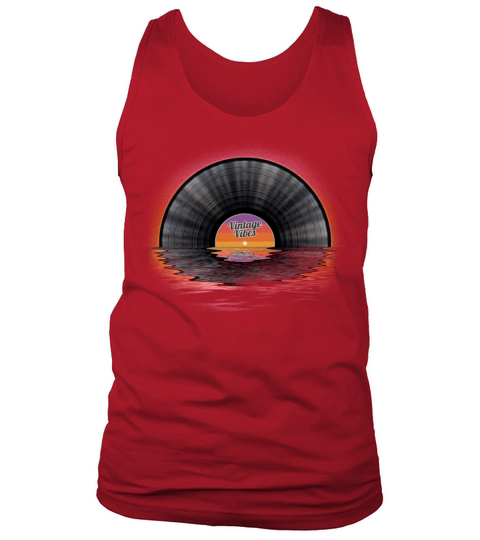 Vintage Vibes Vinyl Record Collector Tank Top Unisex