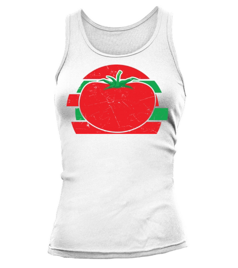 Vintage Tomato Distressed Tank top Woman