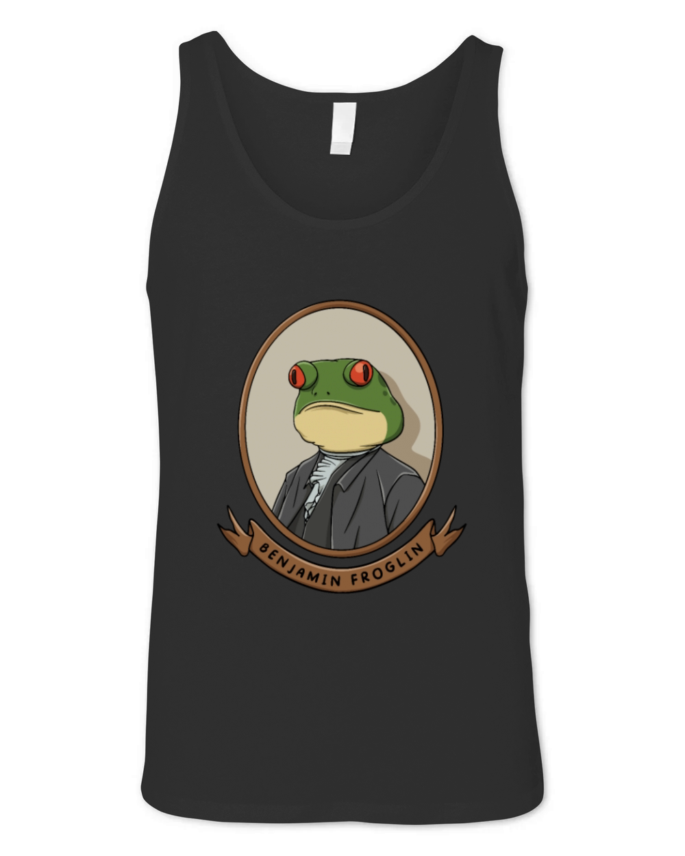 Benjamin Froglin Red Eyed Tree Frog Unisex Jersey Tank