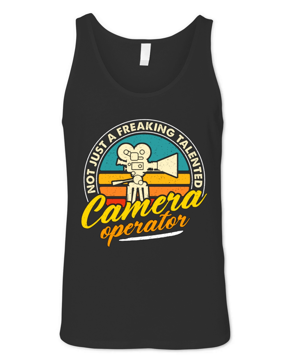 Camera Operator Not Just A Freaking Video Producer Unisex Jersey Tank