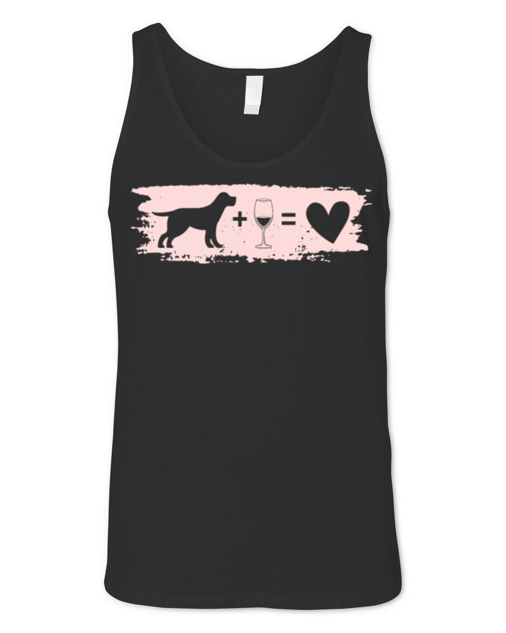 Labrador Wine Unisex Jersey Tank