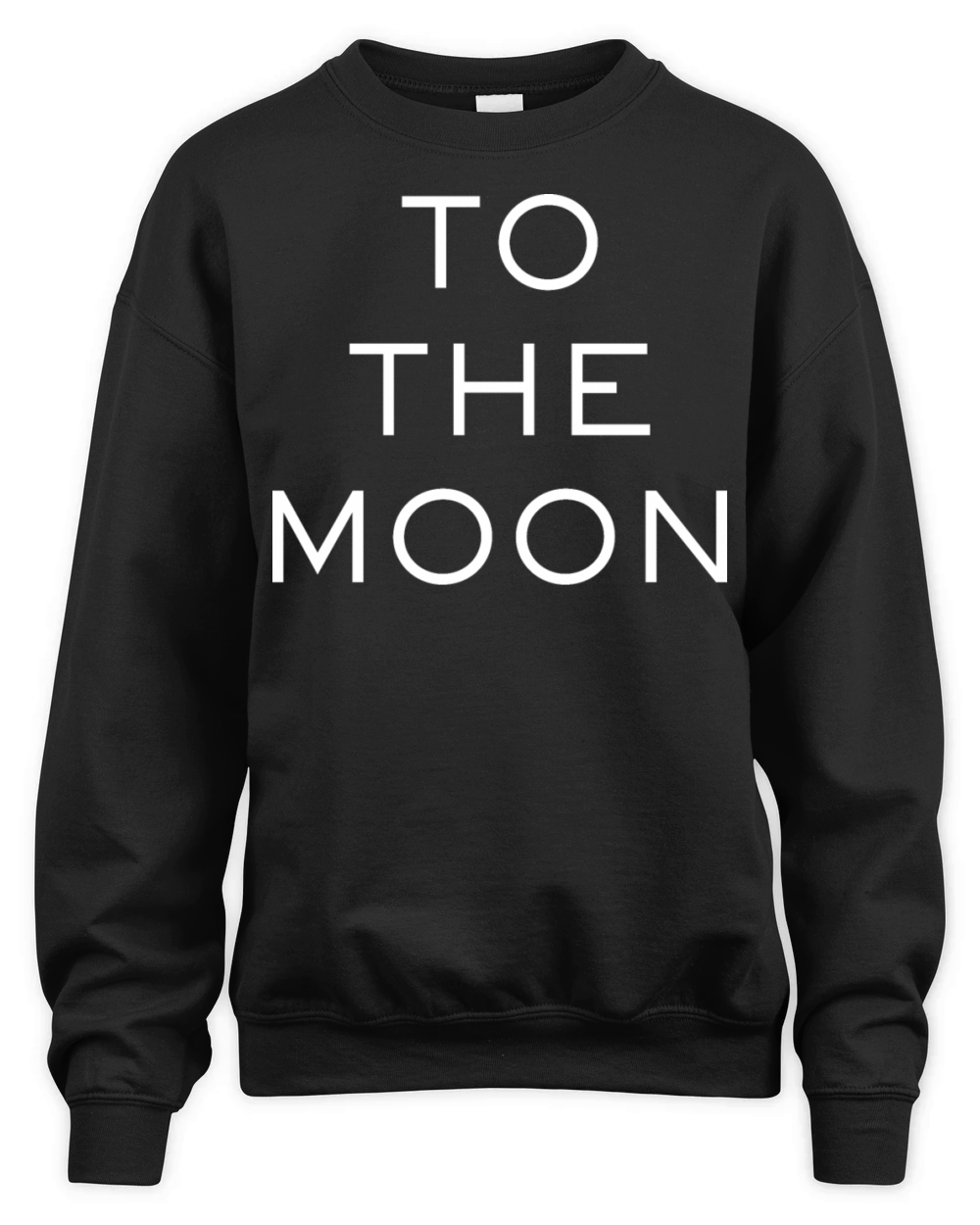 To The Moon Unisex Premium Crewneck Sweatshirt