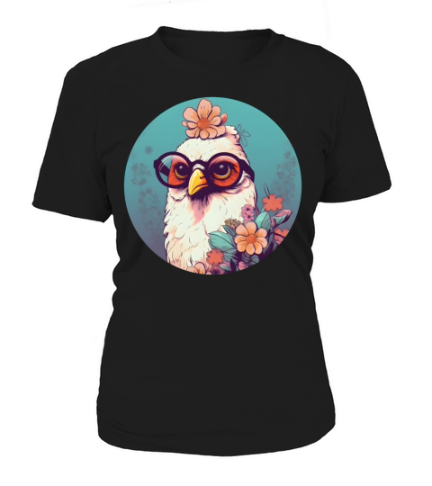 Retro Style 80s 90s Vintage Chicken Lovers Women's T-Shirt