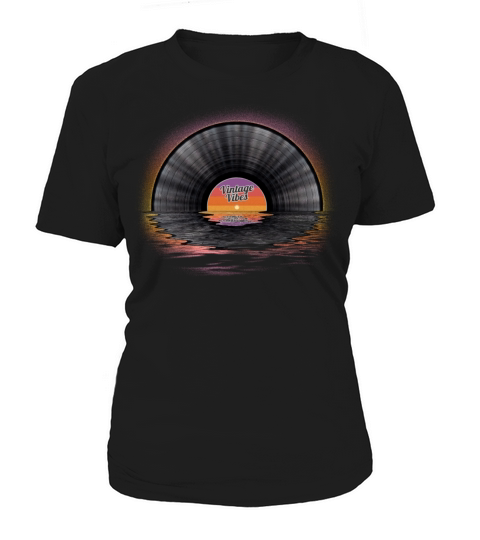 Vintage Vibes Vinyl Record Collector Women's T-Shirt
