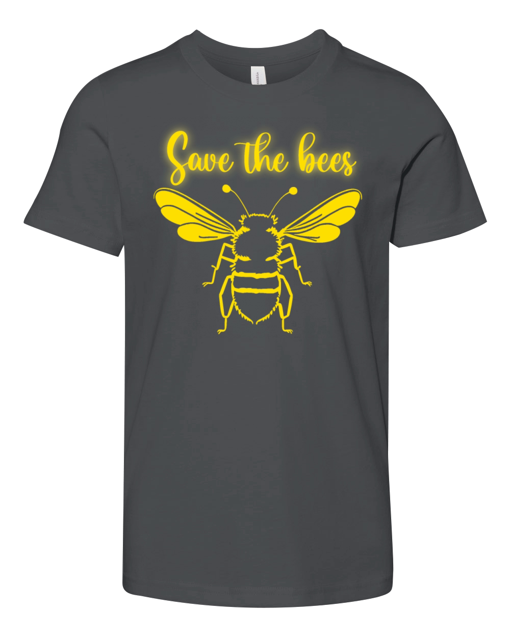save the bees Youth Unisex Jersey Tee