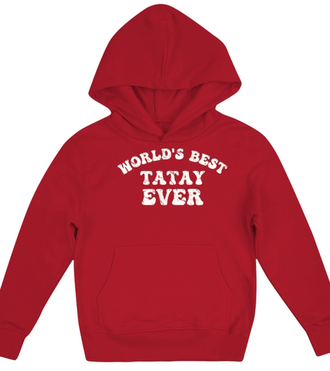 Tatay Cool Family Member Tagalog Filipino Kids Hoodie