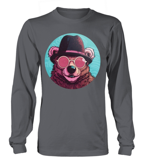 Vintage Bear Lovers Long sleeved Unisex