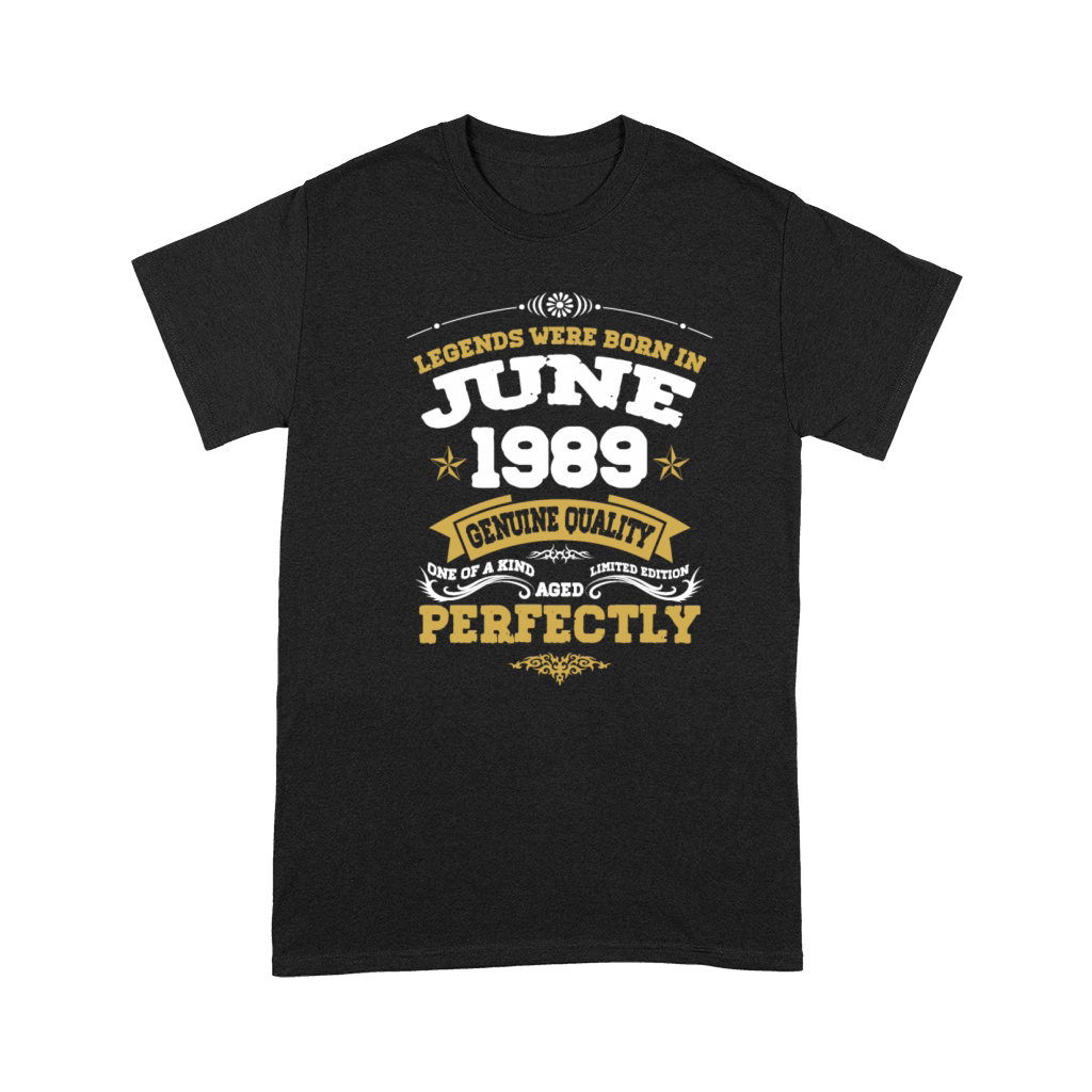 Vintage Aged To Perfection June 1989 Premium T-shirt