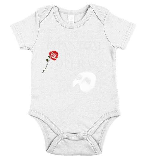 The Phantom Of Opera! Short Sleeve Baby One-Piece