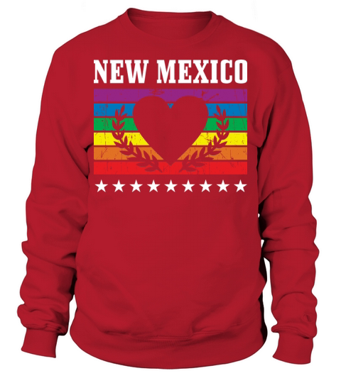 New Mexico Pride Flag Pride Month LGBTQ Flag LGBT Sweatshirt Unisex