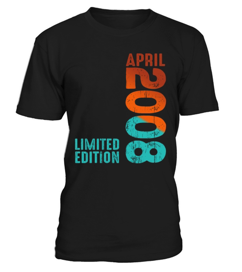 Since April 2008 Year 2008 Retro Vintage 2008 T-Shirt Unisex