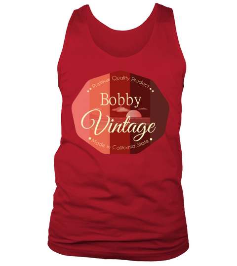 Bobby Vintage Design Tank Top Unisex