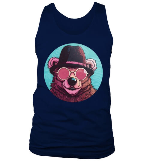 Vintage Bear Lovers Tank Top Unisex