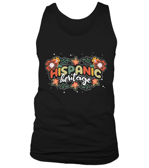Vintage Hispanic National Hispanic Heritage Tank Top Unisex