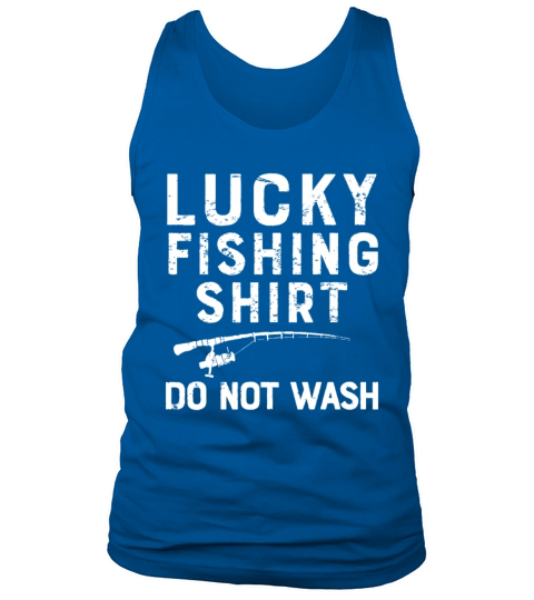 Vintage Lucky Fishing - Fisherman Fathers Dayvint Tank Top Unisex