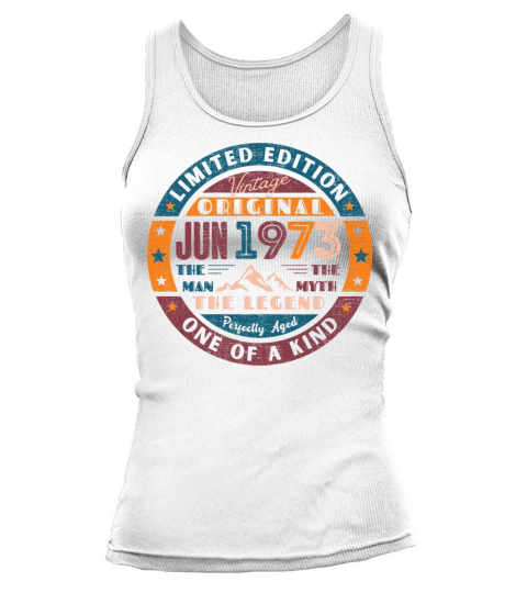 Birthday June 1973 Tank top Woman