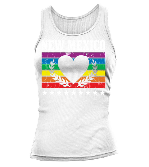 New Mexico Pride Flag Pride Month LGBTQ Flag LGBT Tank top Woman