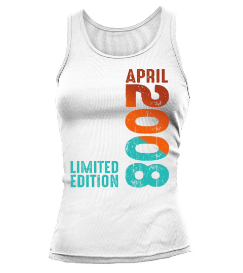 Since April 2008 Year 2008 Retro Vintage 2008 Tank top Woman