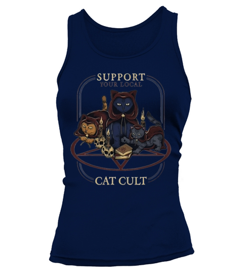Support Your Local Cat Cult Tank top Woman