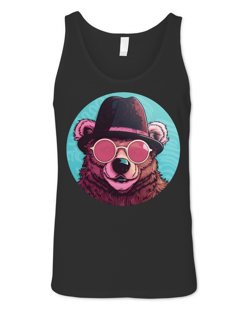 Vintage Bear Lovers Unisex Jersey Tank