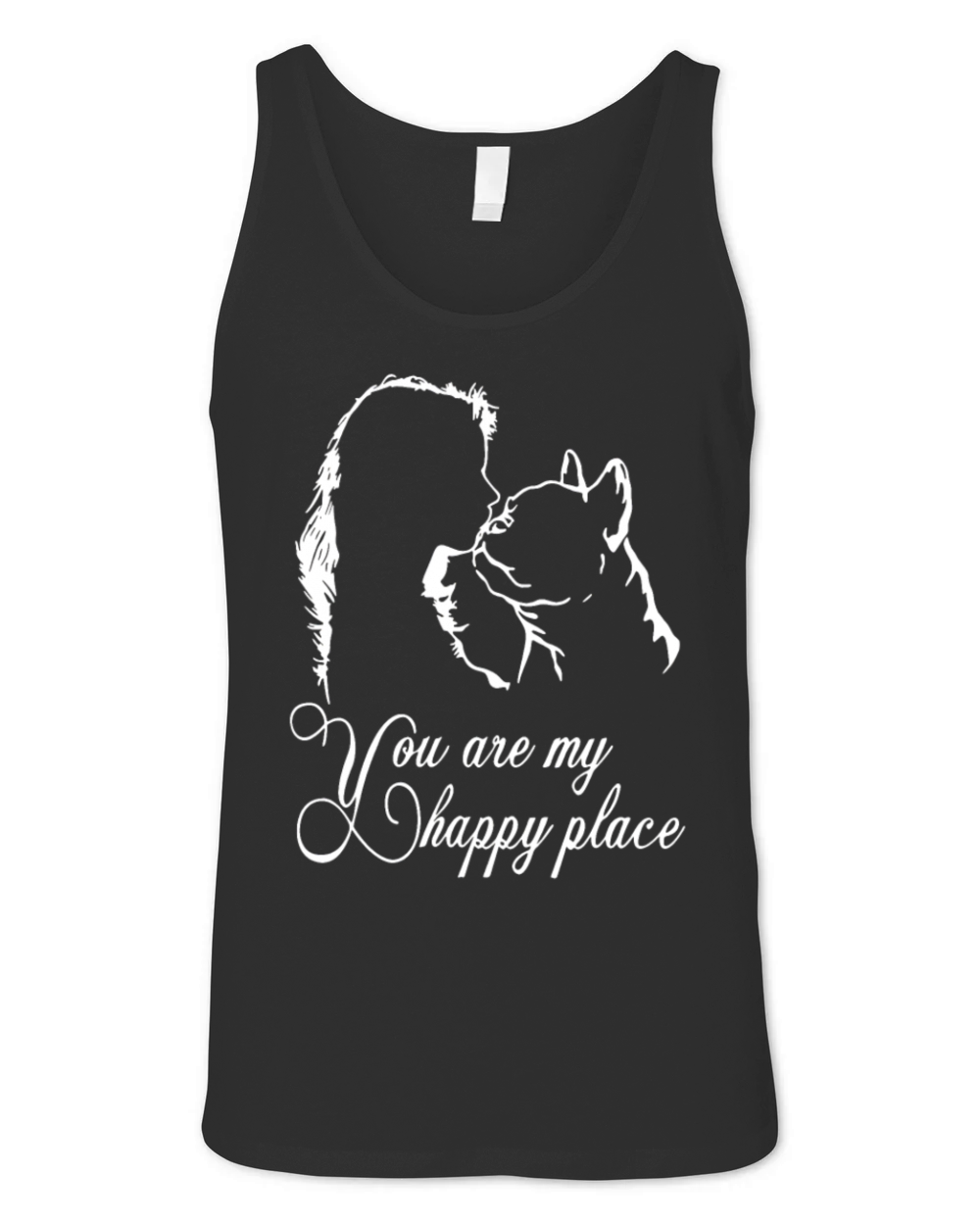 You are my happy place Unisex Jersey Tank