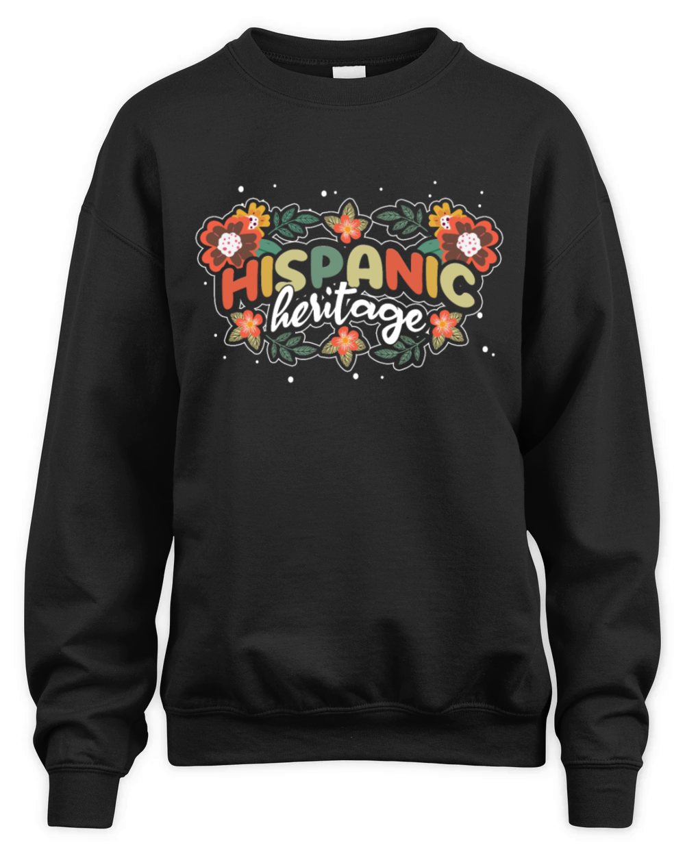 Vintage Hispanic National Hispanic Heritage Unisex Premium Crewneck Sweatshirt