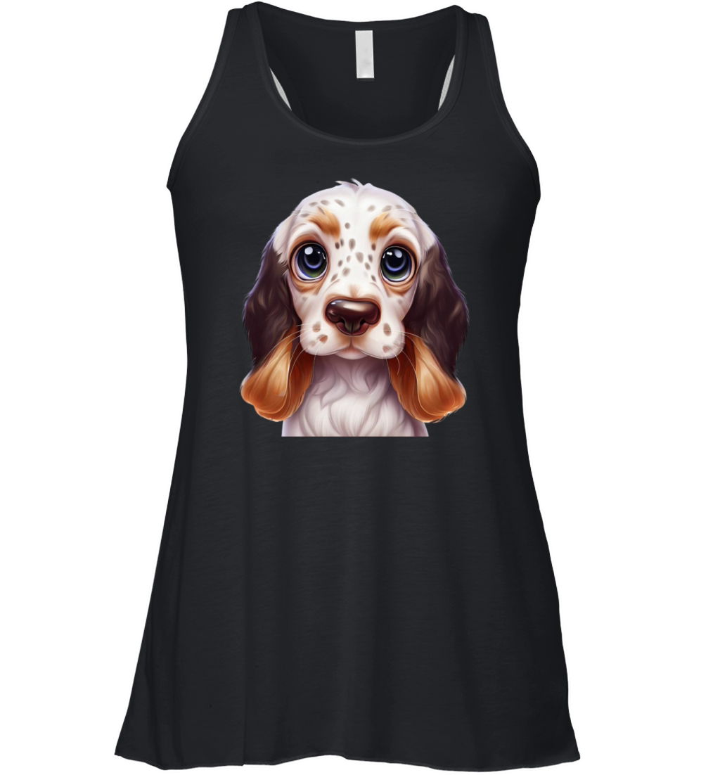 Sweetheart English Setter Women's Flowy Tank Top