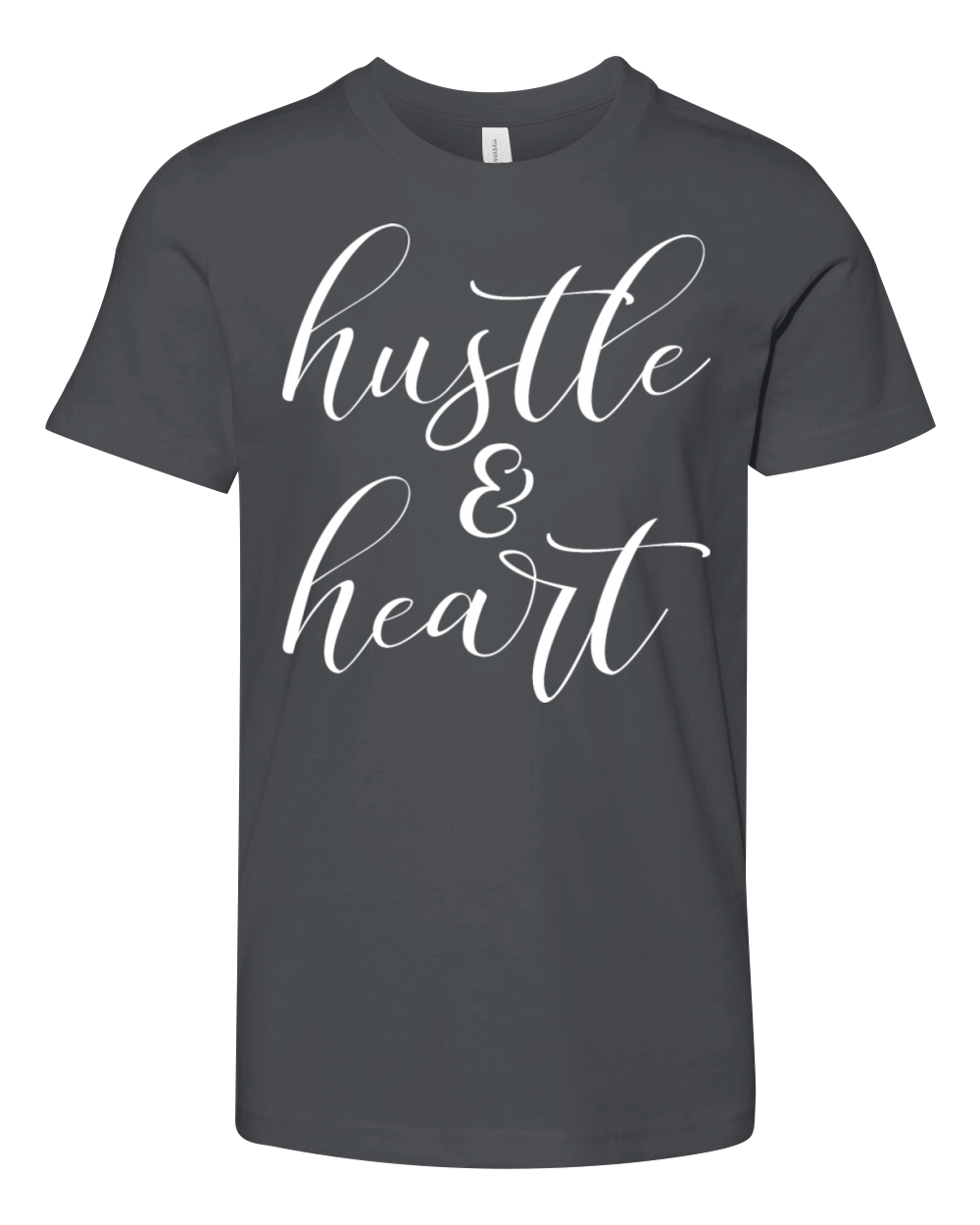 Hustle and Heart Youth Unisex Jersey Tee