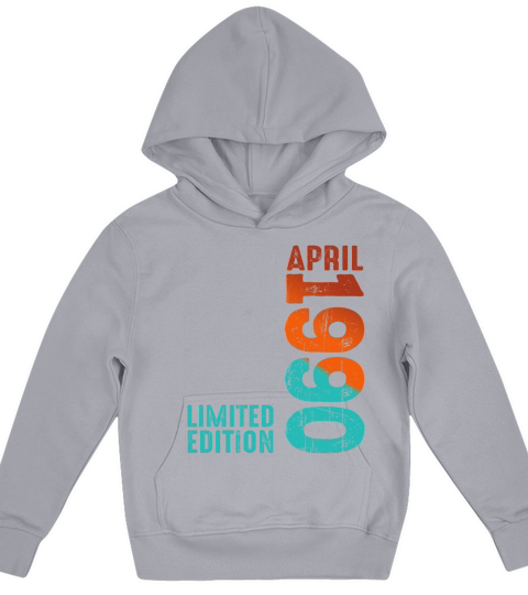 Since April 1990 Year 1990 Retro Vintage 1990 Kids Hoodie