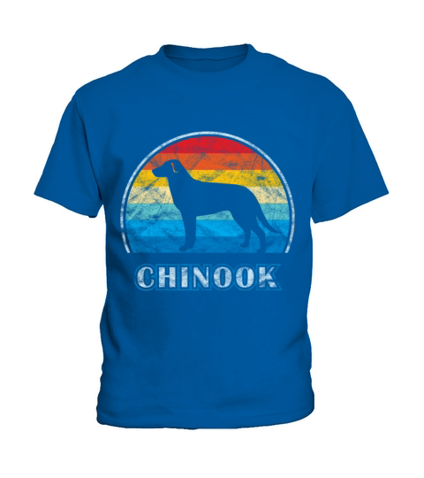 Chinook Dog Vintage Design Dog Kids T-Shirt