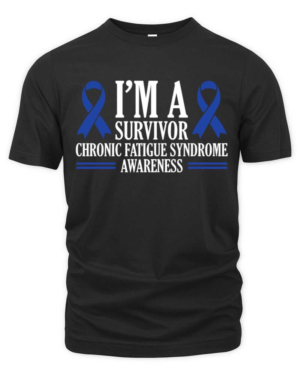 Im A Survivor Chronic Fatigue Syndrome Awareness Organic Unisex T-shirt