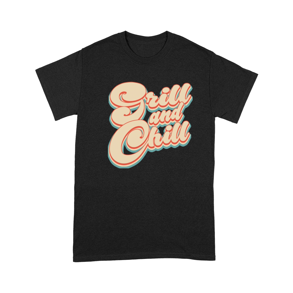 Vintage Classic Grill and Chill 4th of July Premium T-shirt