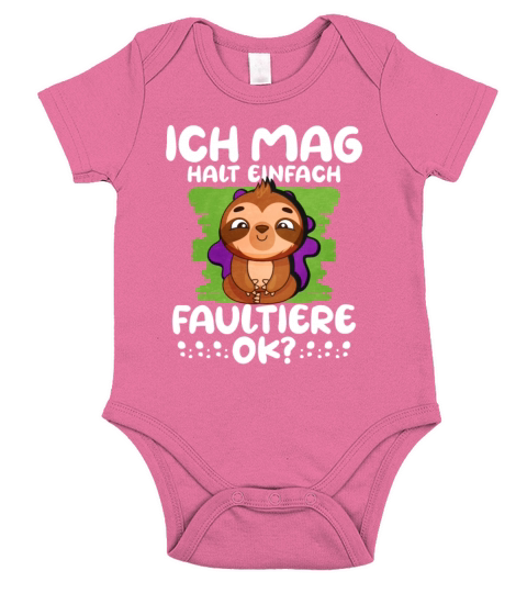 Sloth Short Sleeve Baby One-Piece
