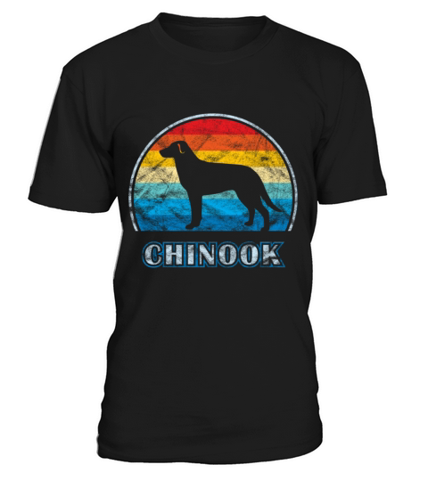 Chinook Dog Vintage Design Dog T-Shirt Unisex