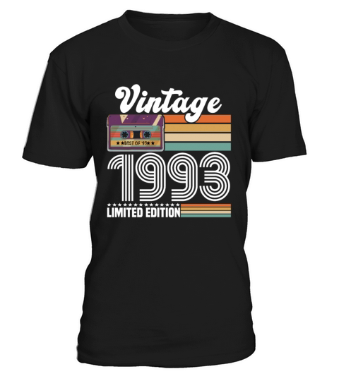 Vintage 1993 30th Birthday Fiftieth Gift T-Shirt Unisex
