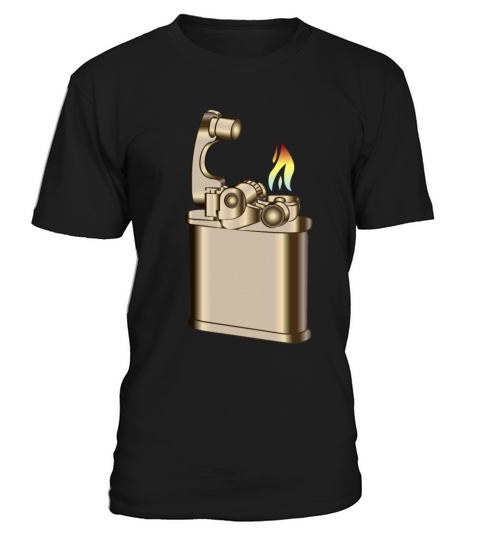Vintage gasoline cigarette lighter T-Shirt Unisex