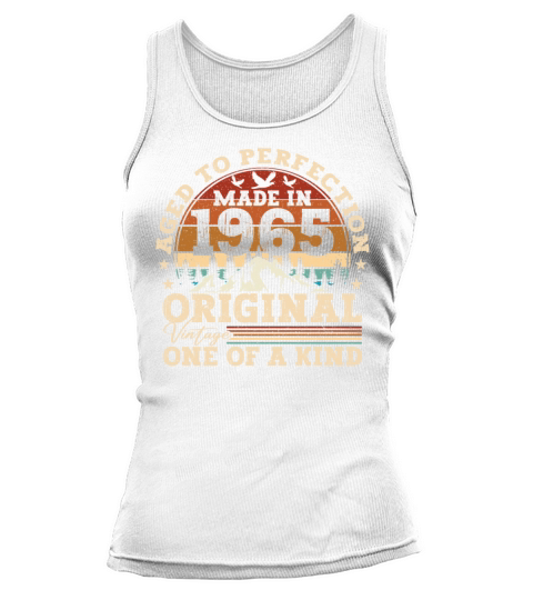 Original 1965 Vintage Vintage Birthday Retro Tank top Woman