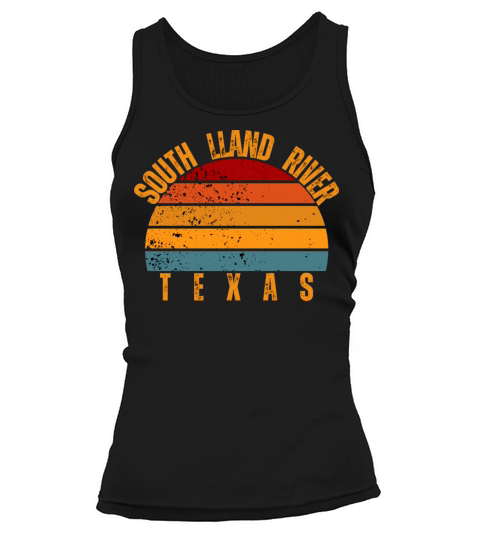 South Lland River Texas Vintage Retro Tank top Woman