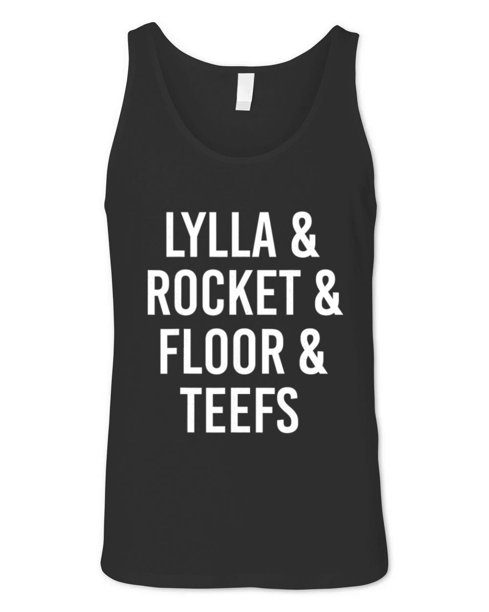 Lylla Rocket Floor Teefs Funny Birthday Quote Unisex Jersey Tank