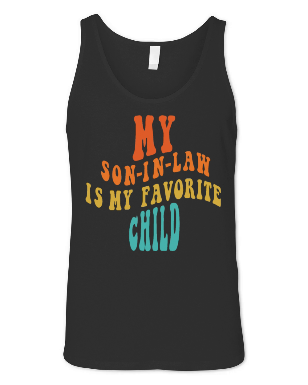 My Son in Law is My Favorite Child Vintage Unisex Jersey Tank