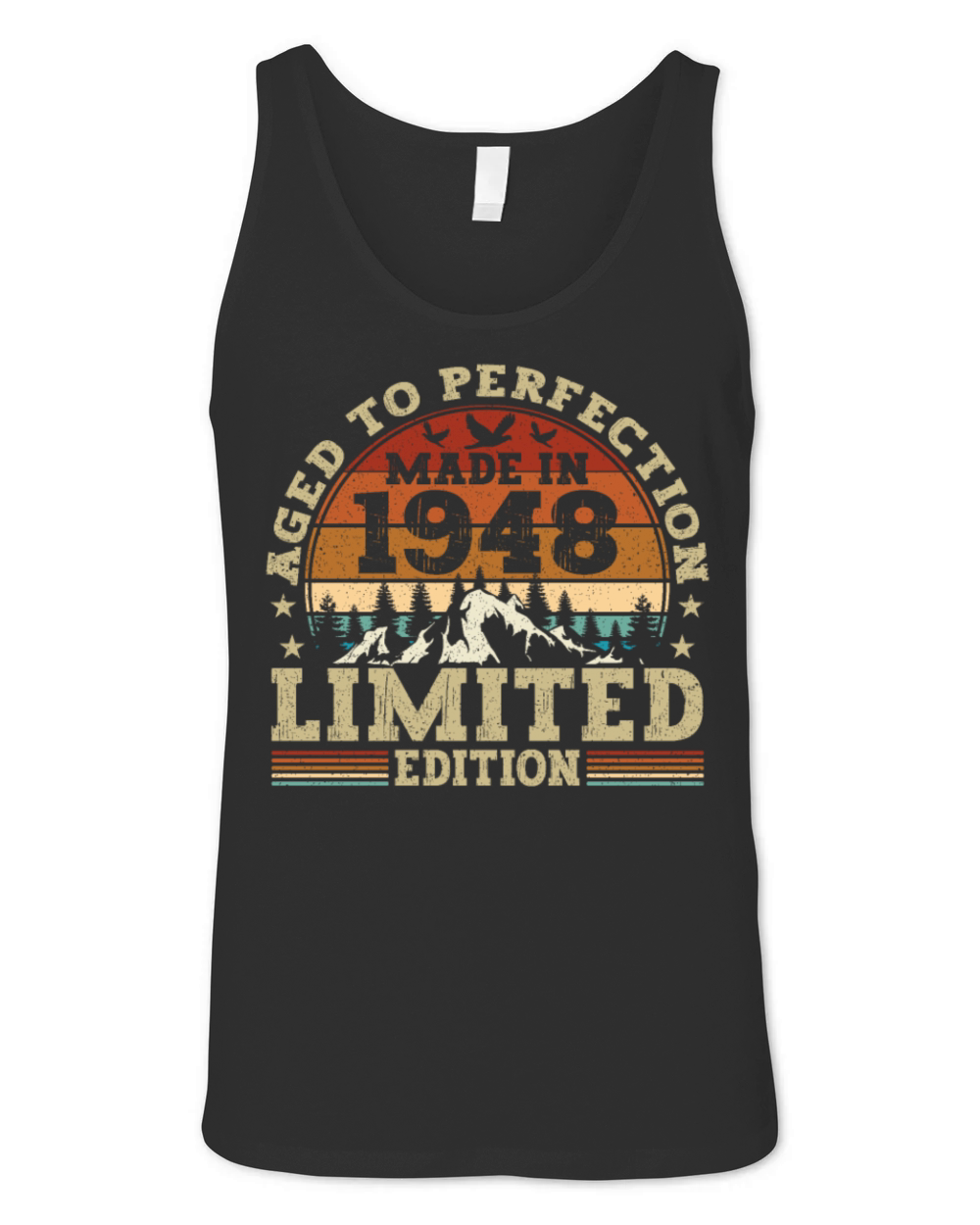 Vintage 1948 Limited Edition Perfectly Aged Unisex Jersey Tank