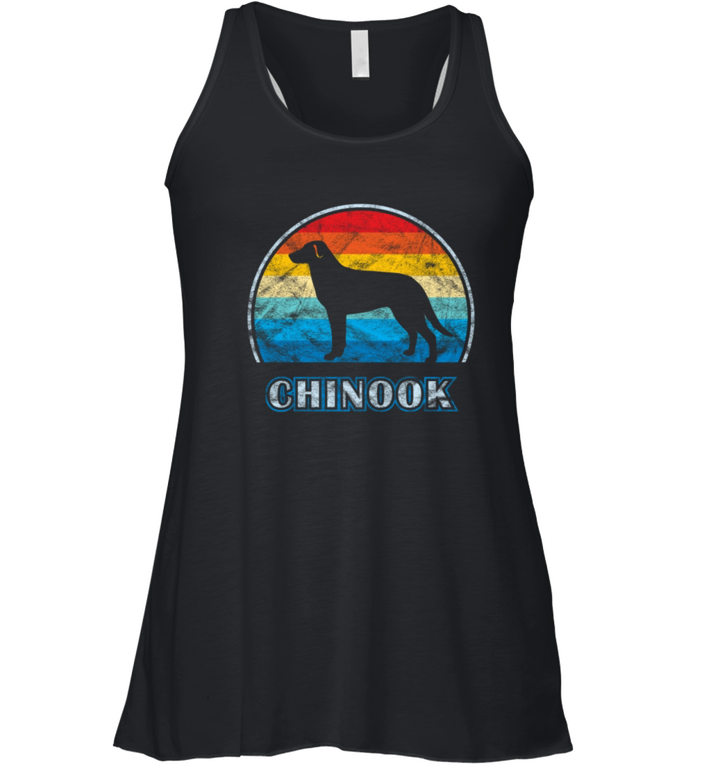 Chinook Dog Vintage Design Dog Women's Flowy Tank Top