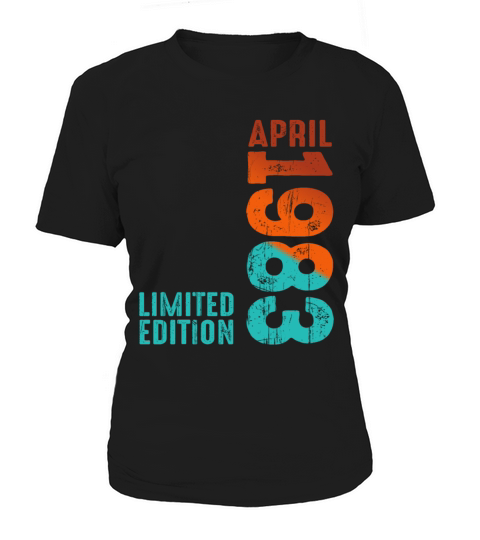 Since April 1983 Year 1983 Retro Vintage 1983 Women's T-Shirt