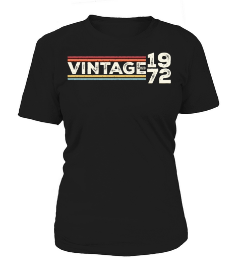 Vintage 1972 Gifts Legend for 51 Years Old - 51st Women's T-Shirt