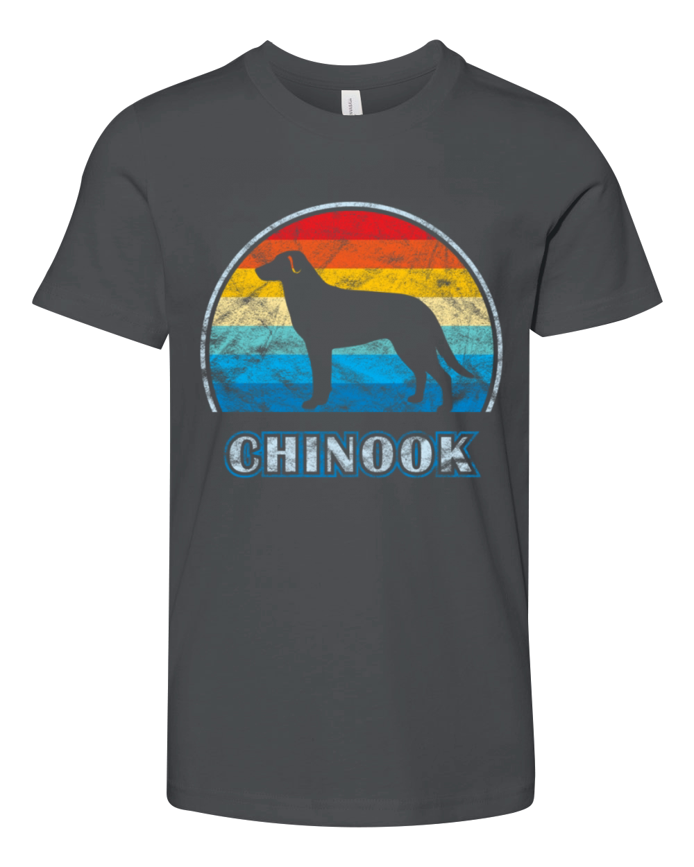 Chinook Dog Vintage Design Dog Youth Unisex Jersey Tee