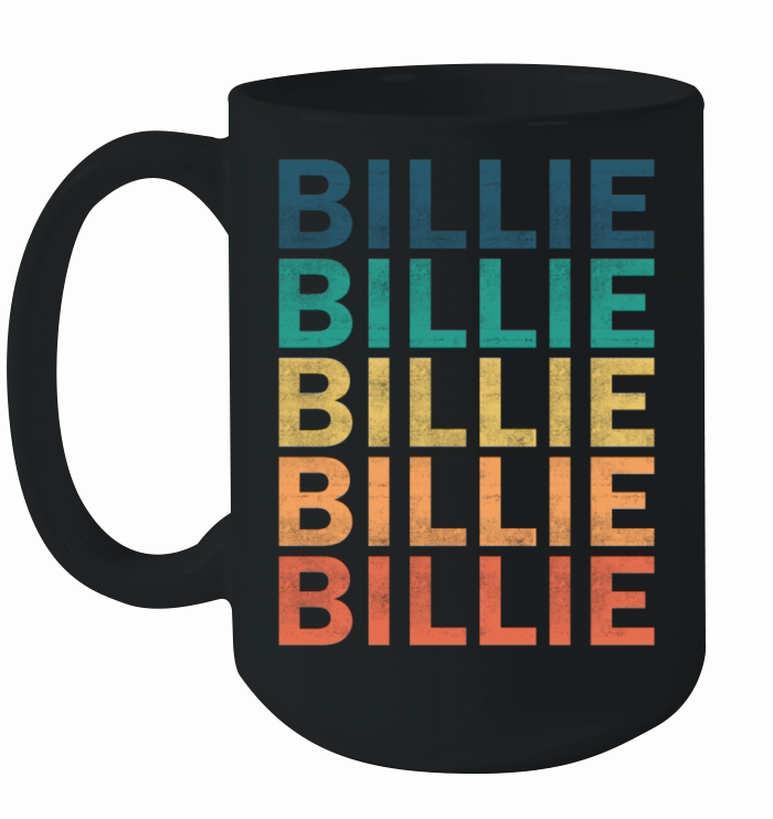 Billie Name T Shirt - Billie Vintage Retro Name Gi Ceramic Mug