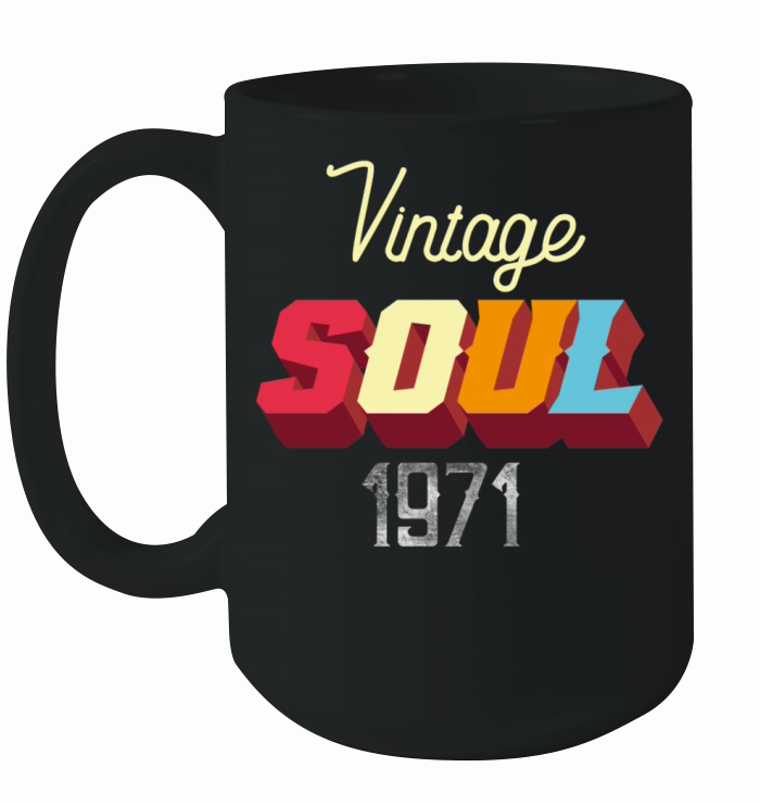 Vintage Soul 1971 Ceramic Mug