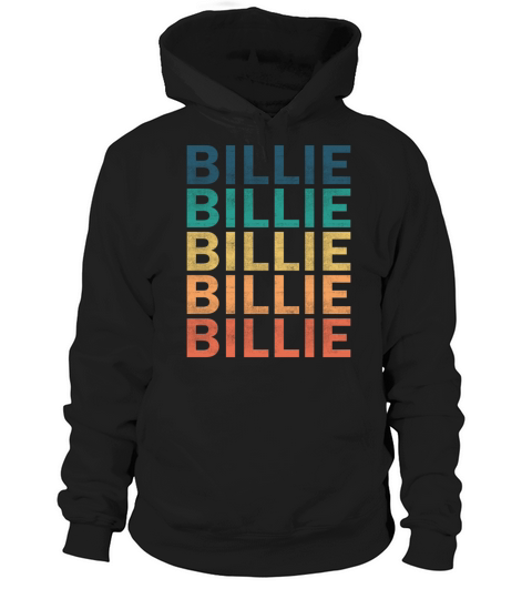 Billie Name T Shirt - Billie Vintage Retro Name Gi Hoodie Unisex