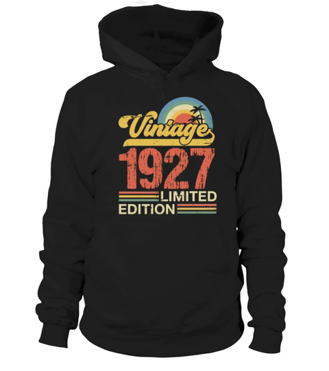 Retro Vintage 1927 Limited Edition Hoodie Unisex