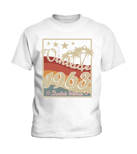 Vintage 1963 retro style Kids T-Shirt